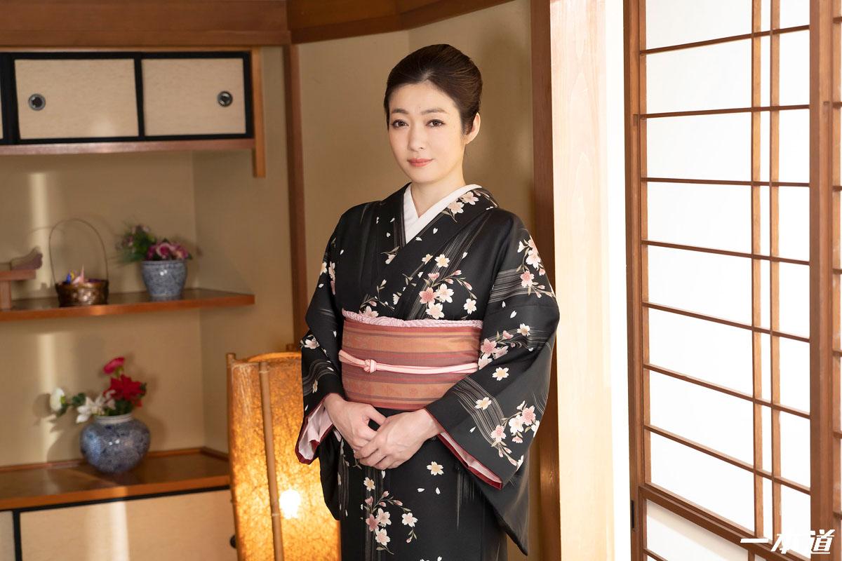 Ryu Enami caribbeancom Kimono Geisha porn JAV 08