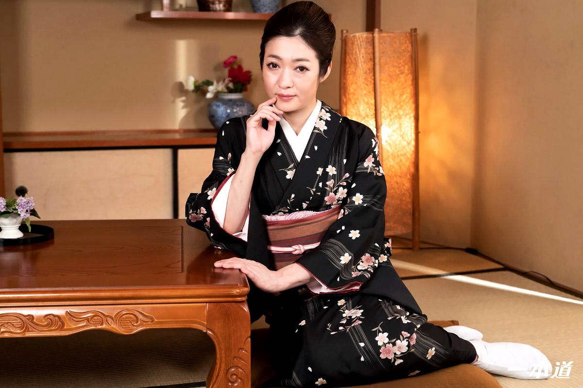 Ryu Enami caribbeancom Kimono Geisha porn JAV 10